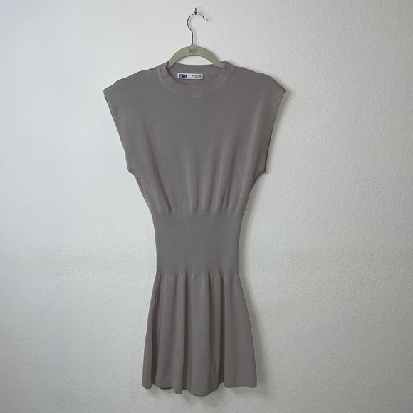 Zara Dresses & Skirts - Grey Business Casual Dress